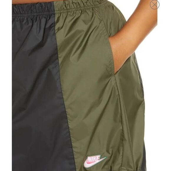 Nike Icon Clash Woven Skirt 2X Black and Green athletic Tennis Utility Plus Size - Picture 10 of 14